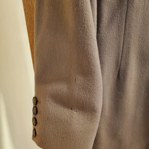 Anne Klein Taupe/ Camel Wool Coat, Size M - Picture 8 of 8